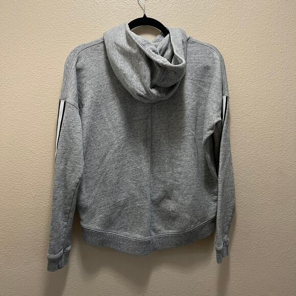 Nike Sweatshirt Hoodie Jacket Gray Fleece Cotton Pullover Sportswear Sz XS - Picture 3 of 8